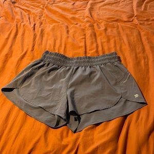 Gray all in motion workout shorts XL